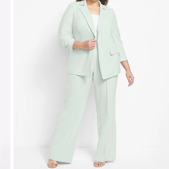 Lane Bryant Perfect Drape Signature Fit High-Rise Wide Leg Pant Size 20S NWT - Picture 3 of 7